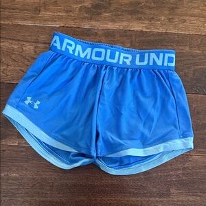 Under Armour Women's Vibrant Blue Athletic Shorts